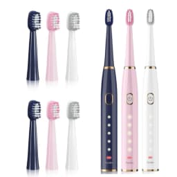 Replacement Brush Heads For 7AM2M AM106 Sonic Electric Toothbrush Vacuum Soft DuPont Bristle Nozzles