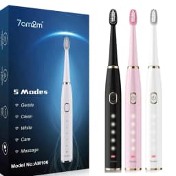 Replacement Brush Heads For 7AM2M AM106 Sonic Electric Toothbrush Vacuum Soft DuPont Bristle Nozzles