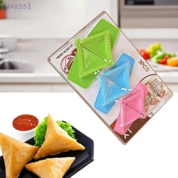 【MAX-55】Dumpling Maker Empanada Maker Press - Jannity Triangle Dumpling Ravioli Maker Set Press Pierogi Mold Kitchen Tools