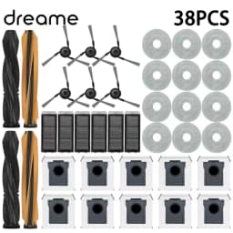 For MOVA V50 Ultra Robot Vacuum Spare Parts Main Side Brushes Mop Cloths HEPA Filters Dust Bags Accessories