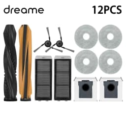 For MOVA V50 Ultra Robot Vacuum Spare Parts Main Side Brushes Mop Cloths HEPA Filters Dust Bags Accessories