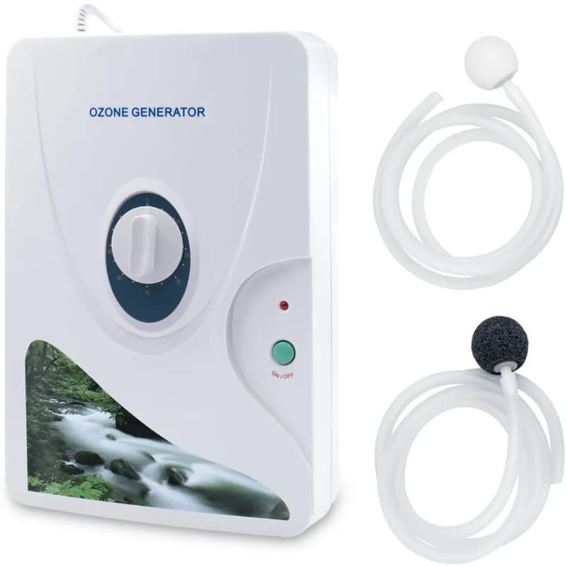 600mg Ozone Generator Water Ozonator O3 Ozone Machine 600mg/h for Home Air, Water, Fruits, Vegetables Clean EU US Plug