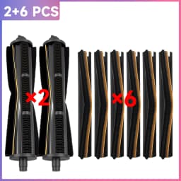 Tricut Brush Strip Fit For Dreame X30 X40 L40/L10s Ultra Gen 3, Xiaomi X20 Pro/X20+, MOVA P50 Pro/Z50/MOVA S70 Ultra Roller