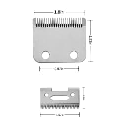 Replacement Clipper 1045 Blade Fit For Wahl Basic/Multi-Cut/Premium/Deluxe 9100, 9200, 9400, 9600, 9700, 8640-500 Home Kit
