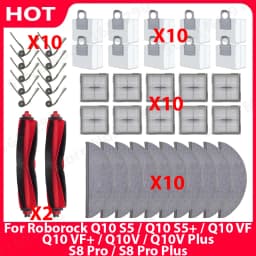 Fit For ( Roborock Q10 S5 / Q10 S5+ / Q10 VF / Q10 VF+ / Q10V / Q10V Plus / S8 Pro / S8 Pro Plus ) Parts Accessories