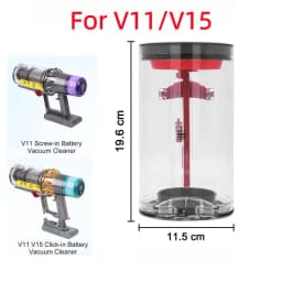 Suitable for Dyson Vacuum Cleaner V7V8 Dust Bin V10V11V12V15 Garbage Bin Slide Accessories Dust Bin