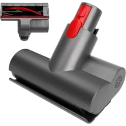 Mini Motorized Brush for Dyson V10 V11 V15 V7 V8, Mini Turbine Nozzle for Cleaning Mattresses, Upholstery and Stairs