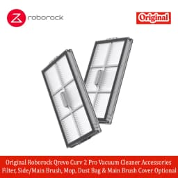 Original Roborock Qrevo Curv 2 Pro Vacuum Cleaner Accessories Filter, Side/Main Brush, Mop, Dust Bag & Main Brush Cover Optional