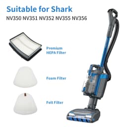 Foam & HEPA Filter For Shark NV350 NV600 NV650 NV680 HZ2000 UV850 WV200 WV401 HV380 IZ361H IF200 Vacuum Cleaner