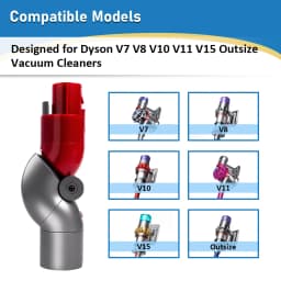 Vacuum Cleaner Accessories For Dyson V6 V7 V8 V10 V11 V12 V15 Direct Drive Brush Floor Brush Filter Extension Hose Nozzle Head