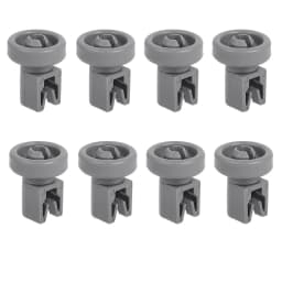 8PCS Dishwasher Basket Wheel For AEG For Electrolux For Küppersbusch For Favorit For Privileg For Zanussi For Ikea Wheel
