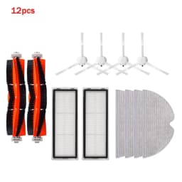 For Xiaomi Mijia 1C 2C 1T STYTJ01ZHM For Dreame F9 Robot Vacuum Cleaner Mops Water Tank Hepa Filter Main Side Brush Dust Box Kit