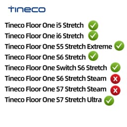Fit for Tineco Floor One i5 Stretch/i6 Stretch/S5 Stretch/S6 Stretch/S7 Stretch Vacuum Cleaner Clean Water Tank Replacement