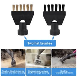 Replacement For Karcher SC1 SC2 SC3 SC4 SC5 Handheld Steam Cleaner Brush Head Replacement Mop Cloths Cover Nozzle