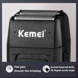 All New KEMEI KM-1102 4Pcs Hair Clipper Trimmer Shaver Replacable Knife Heads Knife Head Covers