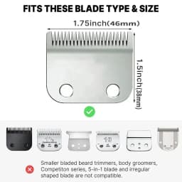 Professional Hair Clipper Limit Guide Comb for Wahl Trimmer Barber Guide Comb Haircut Tool Clipper Limit Combs Black/Clear