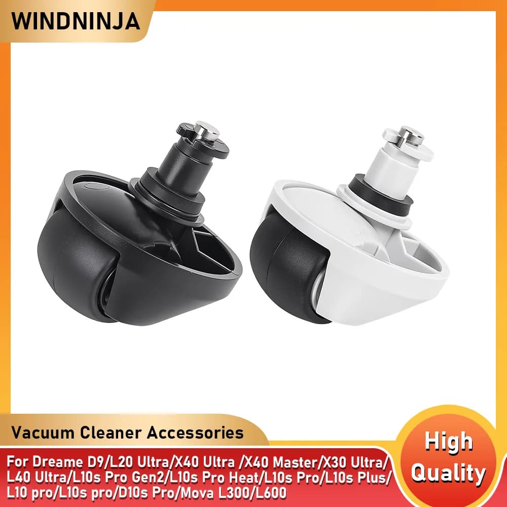 Front Caster Wheels For Dreame D9 L10 Pro L10s Pro Gen2 X30 Ultra X40 Ultra L20 L40 Ultra D10s Pro mova L300 L600 Vacuum Parts
