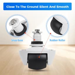 Front Caster Wheels For Dreame D9 L10 Pro L10s Pro Gen2 X30 Ultra X40 Ultra L20 L40 Ultra D10s Pro mova L300 L600 Vacuum Parts