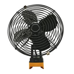 Camping Fan Outdoor Fishing Desktop Metal Strong Wind Fan For Makita For Dewalt For Milwaukee 18V Lithium Ion Battery For M18
