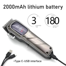 Kemei Hair Clipper Km-1550 Design Hair Trimmer Professional Electric Carving Hair Salon Clipper for Commercial Clippers for Men