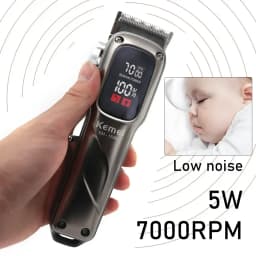 Kemei Hair Clipper Km-1550 Design Hair Trimmer Professional Electric Carving Hair Salon Clipper for Commercial Clippers for Men