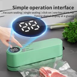 Charging Mini Wireless Fully Automatic Vacuum Sealing Machine Household Small Portable Food Packaging Plastic Sealing Machine