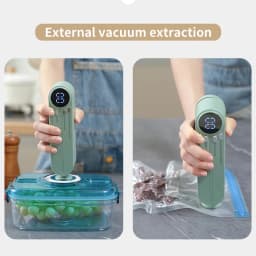 Charging Mini Wireless Fully Automatic Vacuum Sealing Machine Household Small Portable Food Packaging Plastic Sealing Machine