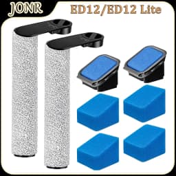 For JONR ED12/ED12 Lite Robot Vacuum Cleaner Accessories Main Roller Brush Filter Washable Sponge Replacement Parts
