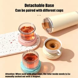 Electric 400ML Magnetic Automatic Mixing Cup USB Rechargeable Waterproof Milk Coffee Self Mixing Mug Suitable for Different Cups