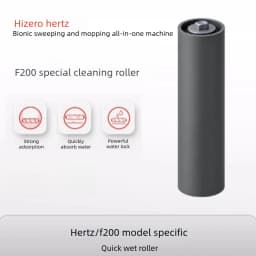 Original HIZERO F100 F200 F300 F500 F600 F805 H100 R700 Compatible Cleaning Roller Consumables for HIZERO Wet Dry Vacuum