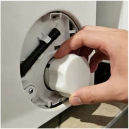 Ergonomic Drain Pump Filter Wrench Opener,Easy Grip Stuck Filter Cap Removal Tool for Front Load Washing Machine DIY Maintenance