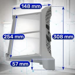High Quality Cotton Lint Filter for DC61-03902A Dryer Suitable for Samsung DV70F DV80F DV80K DV90F DV90K DV90H Dryer