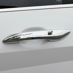 4PCs Door Handle Cover Exterior Trim For Hyundai Elantra CN7 2021 2022 2023 Chrome Molding With 2 Smart Key Hole