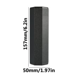 Octagonal Aluminum Shaker For Percussionists And Drummers High Definition Musical Instrument For Live Settings Or Studio