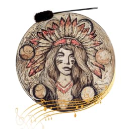 Shaman Drum Hand Drum Native American Drum With Drumstick Frame Drum Shamanic Drum Spiritual Gifts For Meditation Yoga Musical