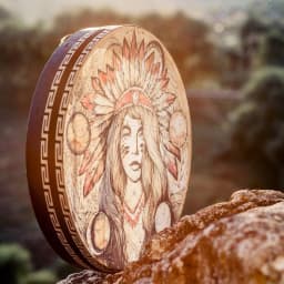 Shaman Drum Hand Drum Native American Drum With Drumstick Frame Drum Shamanic Drum Spiritual Gifts For Meditation Yoga Musical