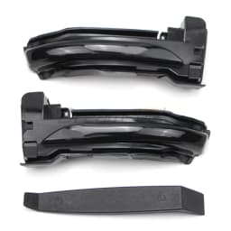 Smoke Lens LED Rearview Mirror Light Turn Signal Lamp for Ford Escape Kuga CX482 2020 2021 2022 Dynamic Yellow Indicator Blinker