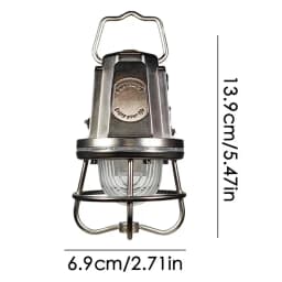Outdoor Camping Lights Vintage Rechargeable Long Battery Life Camp Lighting with Adjustable Lighting Modes for Living Room