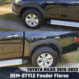 Fender Flares Wheel Arch For Toyota Hilux Revo ROCCO SR SR5 2015-2023 N80 Offroad 12MM Wheel Arch OEM-Style Car Accessories
