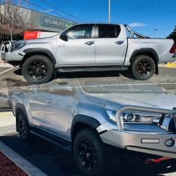 Fender Flares Wheel Arch For Toyota Hilux Revo ROCCO SR SR5 2015-2023 N80 Offroad 12MM Wheel Arch OEM-Style Car Accessories