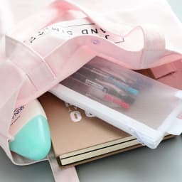 Pencil Case Set Clear Exam Pencil Pouch Mesh Zipper Pen Pouch Nylon Pen