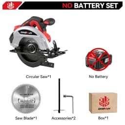 Brushless 7Inch 185mm Electric Circular Saw LED 11000RPM Cordless Adjustable Angle Woodwork Cutting Tool For Makita Battery Pin