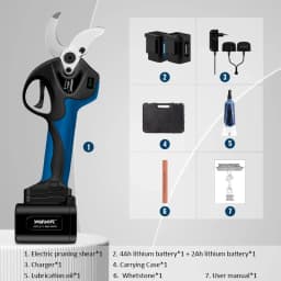 swansoft Cordless pruning shears 8605pro 4AH 4AH battery pruner gardening shears Garden secateurs Gardening tools