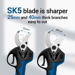 swansoft Cordless pruning shears 8605pro 4AH 4AH battery pruner gardening shears Garden secateurs Gardening tools
