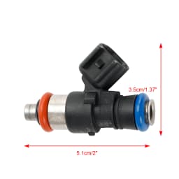 Artudatech 1PCS Fuel Injector 0280158189 Fit Ford Escape Fusion Fit Mazda 3.0L V6