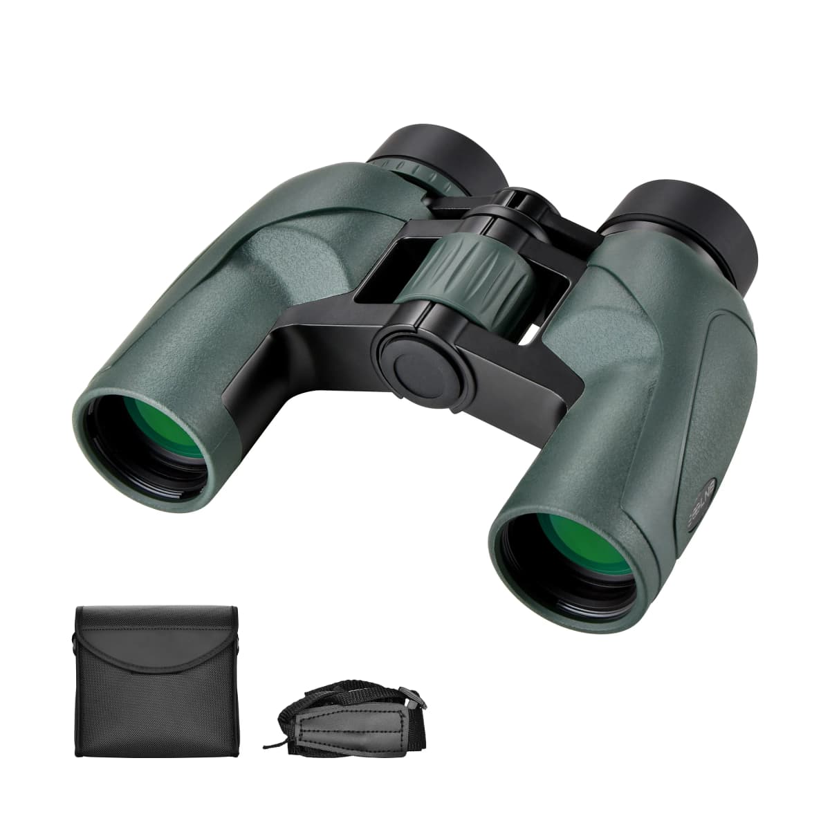 8.5X Outdoor Waterproof Binoculars with BAK4 Prism for Travel Bird Watching Hunting with Carrying Bag