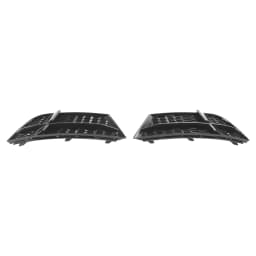 Artudatech Front Fog Light Cover Bezel Grill Grille Fit for AUDI A3 8V S-LINE 2017-2019
