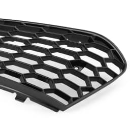 Artudatech Pair Honeycomb Mesh Fog Light Open Vent Grill Intake Fit for Audi A4 B8 2009-2012