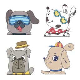 Dog Peeking Car Decal Car Window Decal Humorour Peep Animal Decorative Stickers For Wall Snowboard Motorcycle Computer