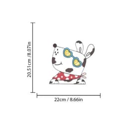 Dog Peeking Car Decal Car Window Decal Humorour Peep Animal Decorative Stickers For Wall Snowboard Motorcycle Computer